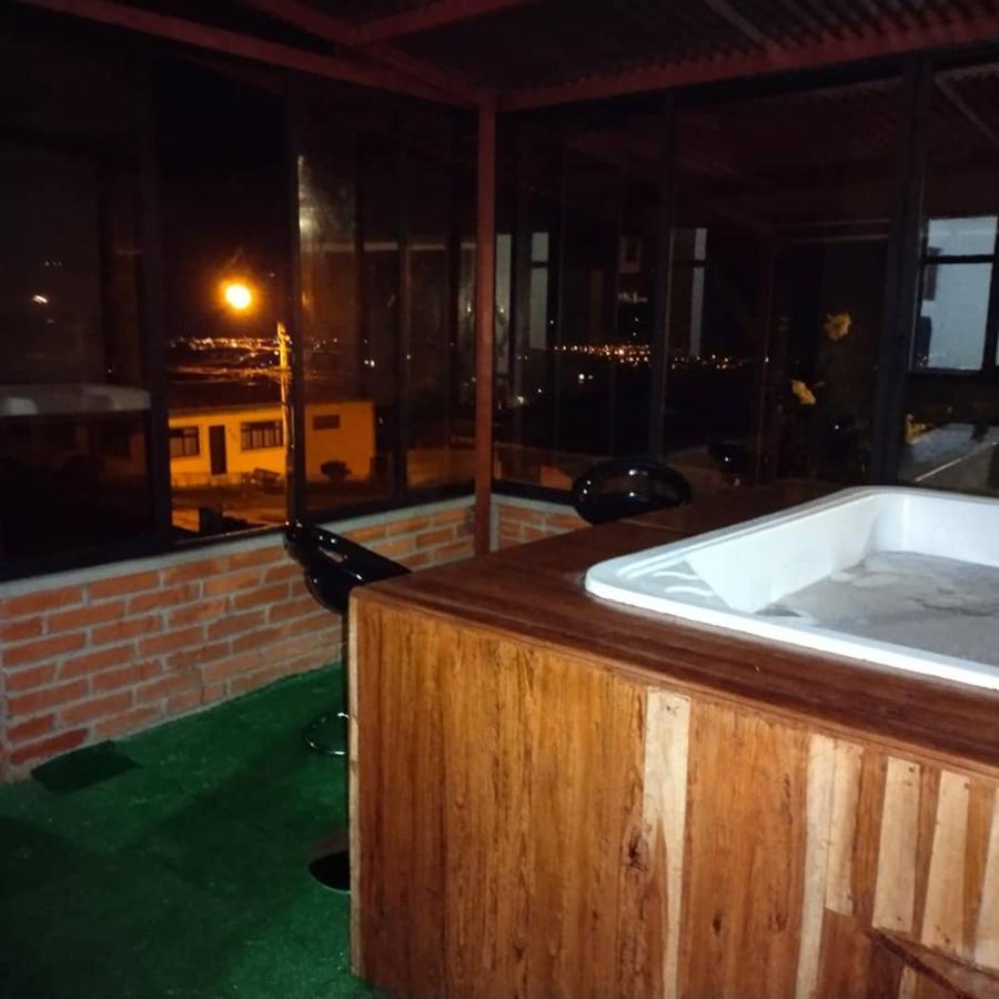 Hostal Spa Casa De Piedra Con Jacuzzi Santa Rosa de Cabal Exterior foto